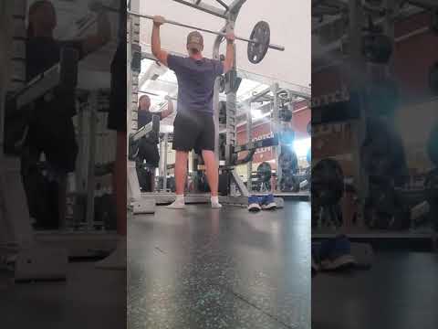 155lb military press