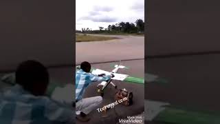 Nigerian Man Build Up A Plane To Fly To The Sky