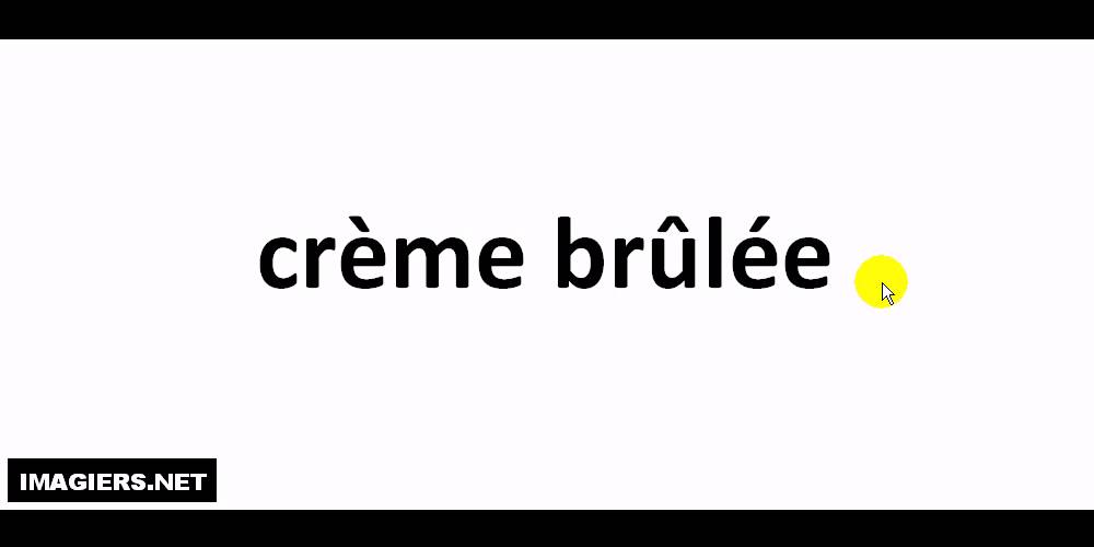 How to pronounce crème brûlée YouTube