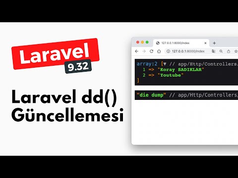 Video: Laravel'de DD() nedir?