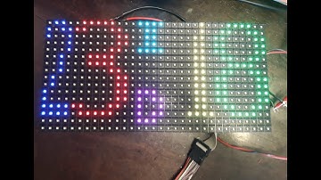Hub75 16x32RGB Leds