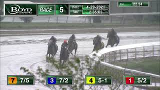 RACE 5 PROGRAM 4-29-2021