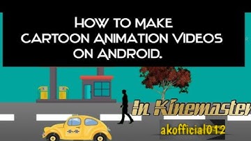 How to make Cartoon Animation on Android & IOS in kinemaster | 2023
