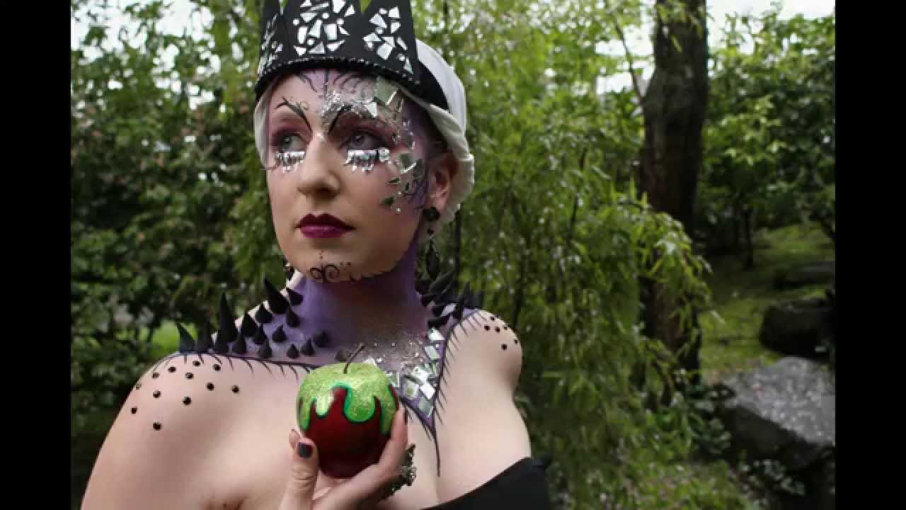 Evil Queen inspired makeup