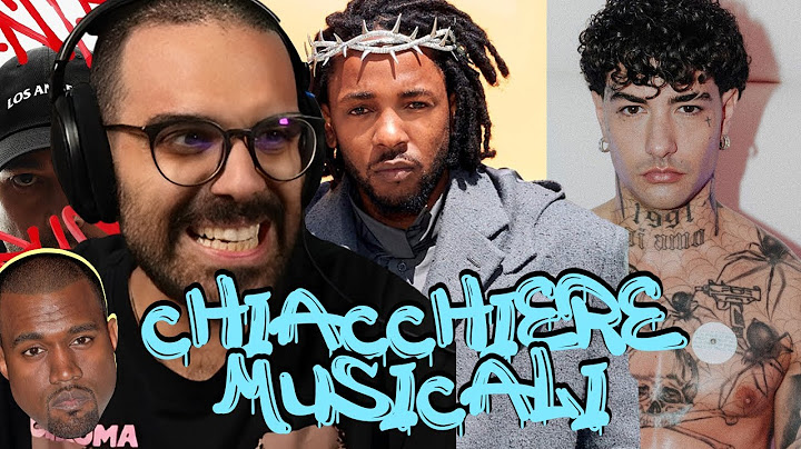 DARIO MOCCIA REAGISCE a TONY EFFE e KENDRICK LAMAR + CHIACCHIERE su MUSICA HIP-HOP