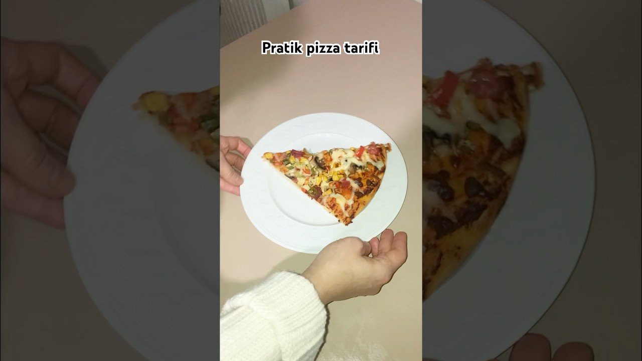 Pratik pizza tarifi #pratiktarifler #pizza #shorts #food