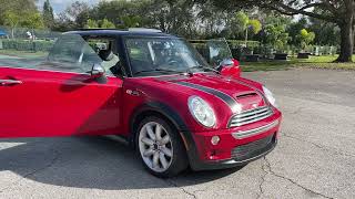 2005 Mini Cooper S ( exterior, interior, Windows & sunroof, and engine idle )