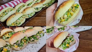 سندويشات دجاج وتونة باطيب وابسط طريقة  .. ?  Chicken and Tuna fish sandwiches