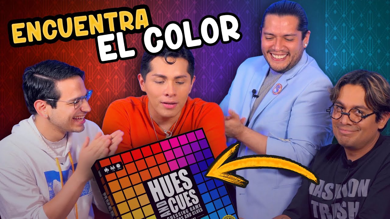 ¡El Juego que casi termina con el Canal! 😱 | Jugando Tonos y Pistas (Hues and Cues) | Pepe & Teo