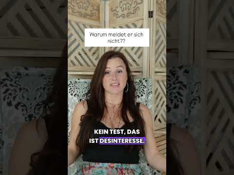 Er hat einfach kein Interesse!