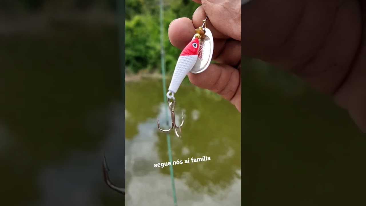 A melhorar isca artificiais,para piranha traíra e tilápia tucunaré,