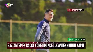 Gaziantep FK, Mirel Radoi yönetiminde ilk antrenmanını yaptı