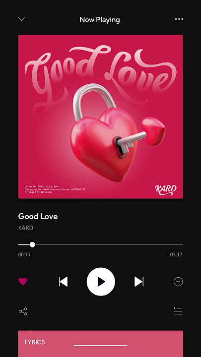 Cover Design - KARD 'Good Love' #KARD #GoodLove #카드 #DSPMedia #kpop #coverdesign #shorts