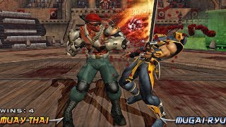 [TAS] Mortal Kombat Armageddon JAX (VERY HARD) (PS2)【TAS】