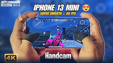 IPHONE 13 MINI 😍 BGMI TEST IN 2025 🔥 NEW UPDATE 4.0 SUPER SMOOTH+ 60 FPS BGMI TEST IN 2025 🔥