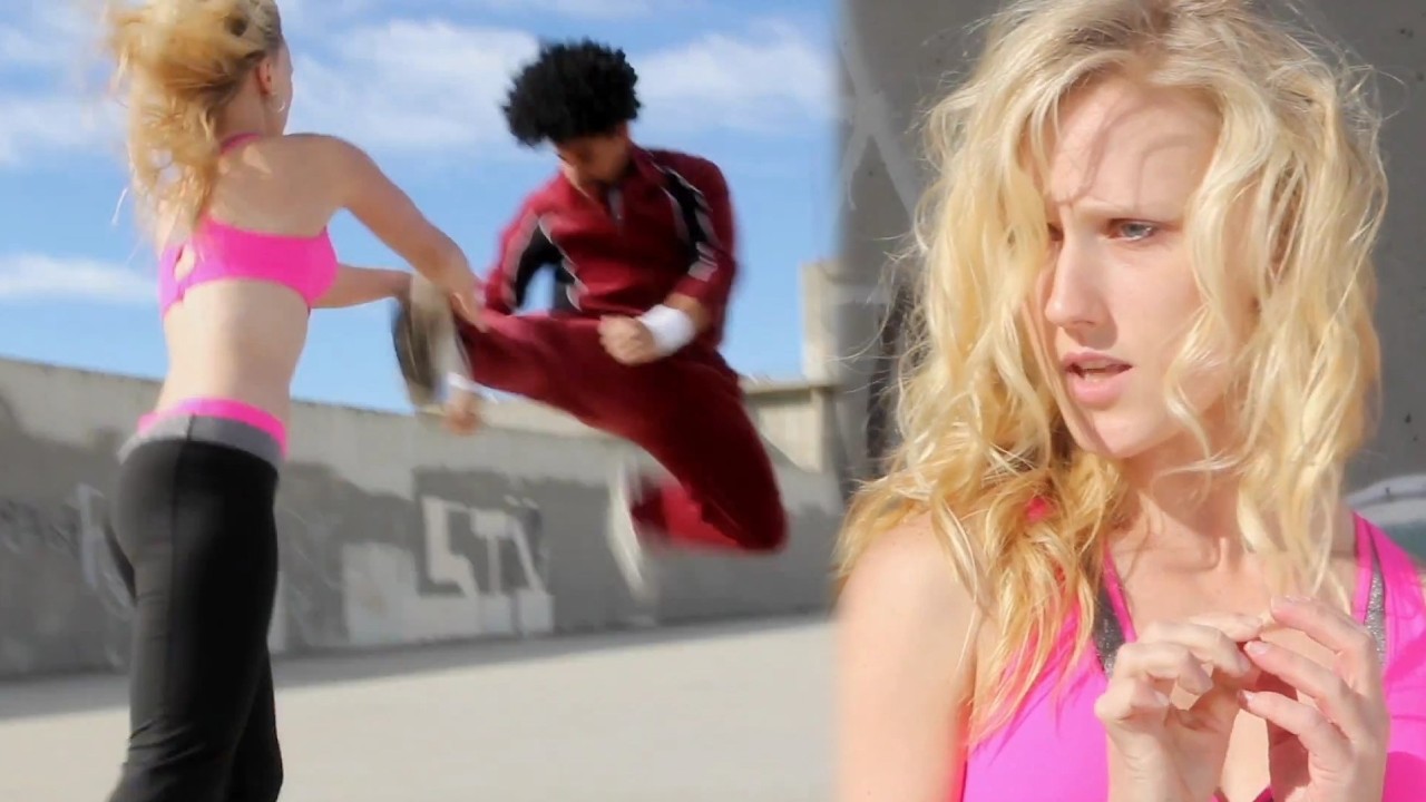 Boxing Girl vs Martial Arts Guy | Martial Arts Fight Scene (Slug Street Scrappers)