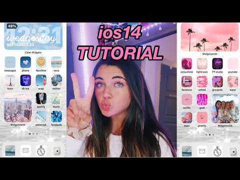 *aesthetic iOS14 tutorial* step-by-step how to customize your iPhone!
