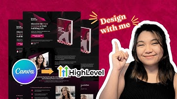 Funnel Series: Creating a Killer Ebook Funnel: Canva to Go-High-Level Tutorial