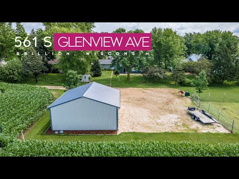 561 S GLENVIEW Avenue, Brillion, WI home video tour