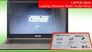 Ноутбук Asus застрял на логотипе Asus, логотип Asus вращается, загрузка Windows 10 не удалась