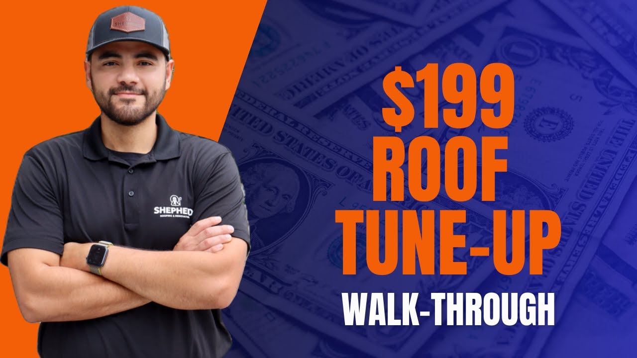 $199 Roof Tune Up Walk-Thru  (Hail damage found)