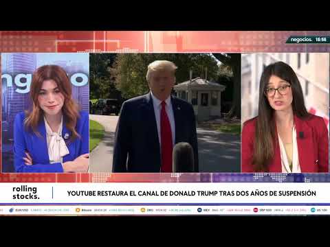 Youtube restaura el canal de Donald Trump tras dos a&ntilde;os de suspensi&oacute;n
