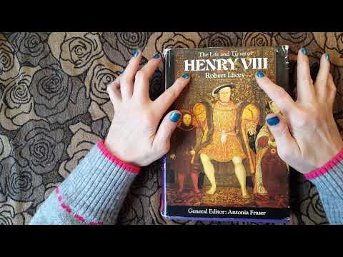 ASMR | King Henry VIII - Whispered Tudor History Reading - Vintage Book - Part One