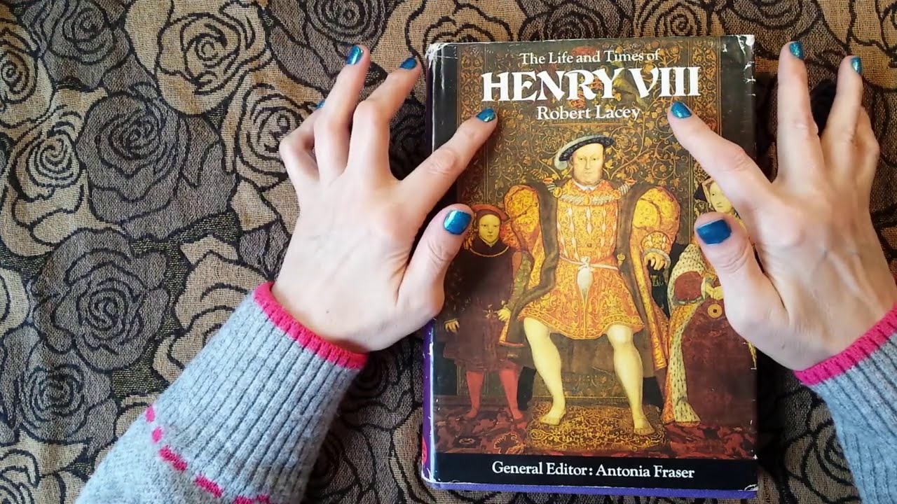 ASMR | King Henry VIII - Whispered Tudor History Reading - Vintage Book - Part One