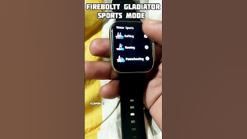 Fireboltt Gladiator 🔥 sports mode #fireboltt #techpoke #techpokeshorts