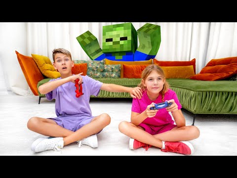 Five Kids Minecraft Animation Finds Us In Real Life