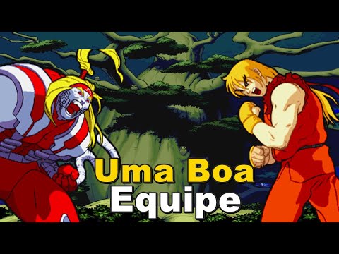 Uma Equipe De Respeito! - Marvel Super Heroes vs Street Fighter.