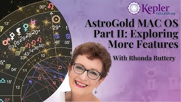 AstroGold MAC OS Part II: Exploring More Features