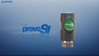 Quick safety coupling prevoS1 for compressed air - European profile - EN