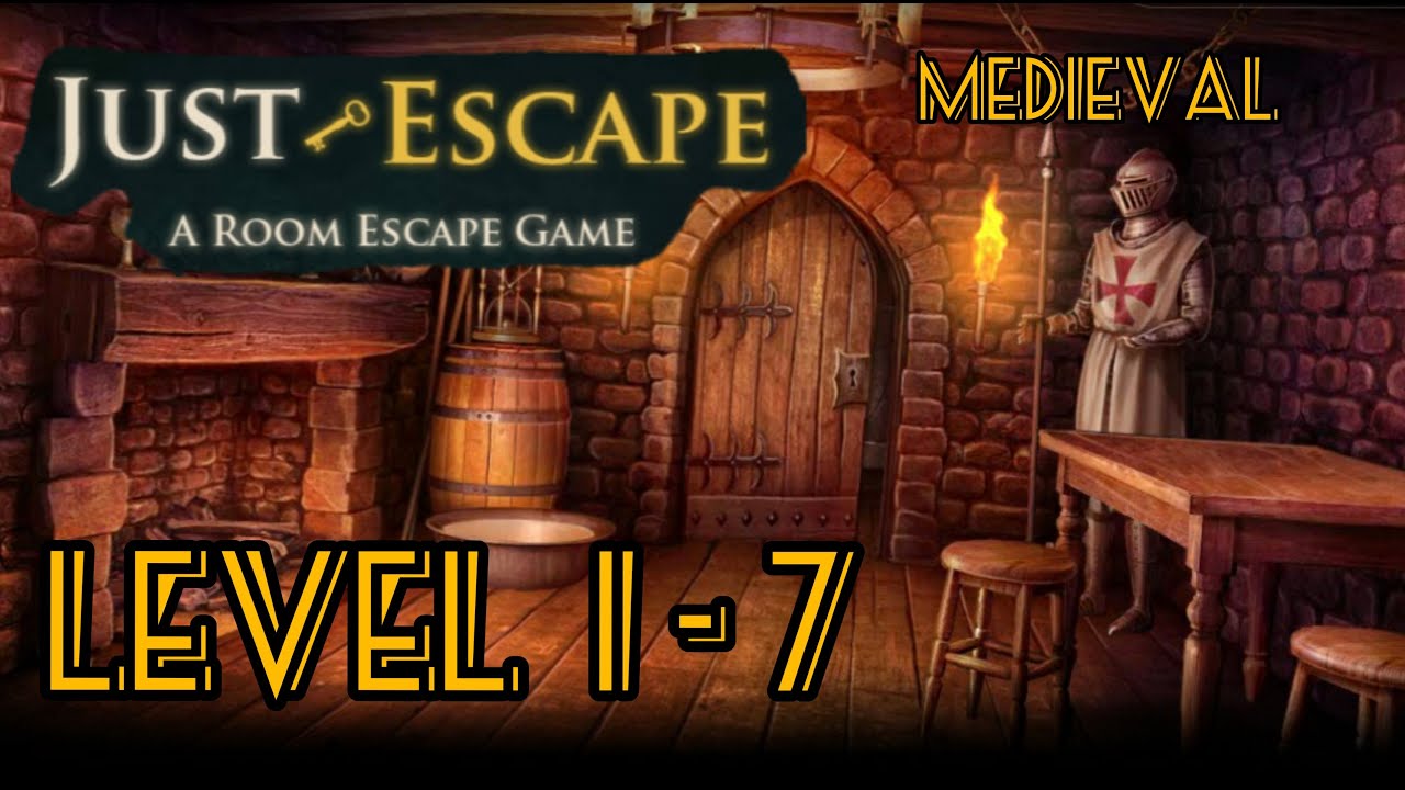 Just Escape Medieval Room 1 - 7 Walkthrough