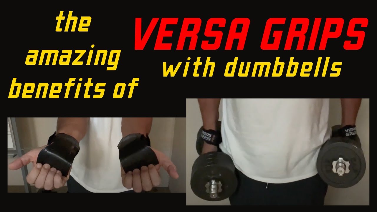 Versa Grips With Heavy Dumbbells Offer