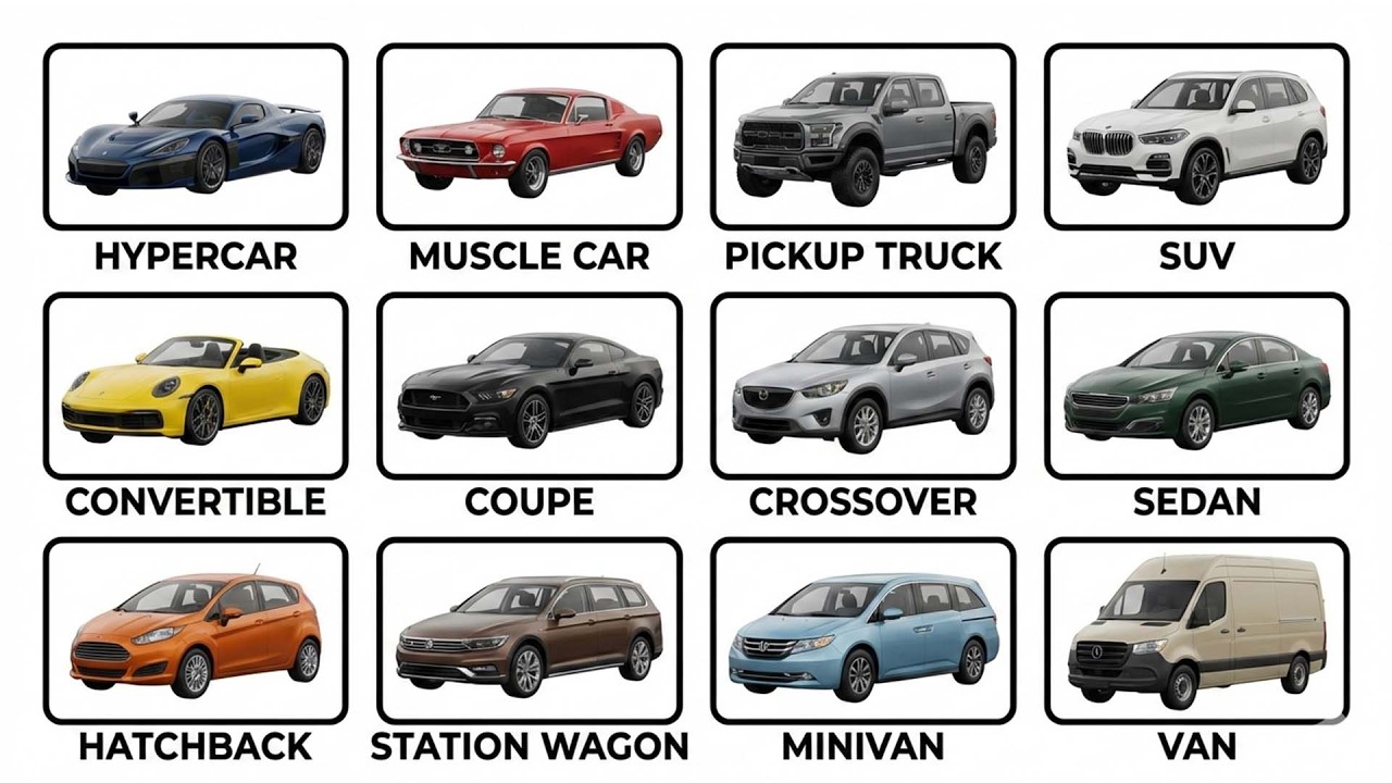 Every Major Car Body Style Explained in 20 Minutes! - YouTube