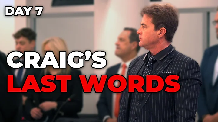 EXCLUSIVE: Closing Statements in Hodlonaut v Craig...