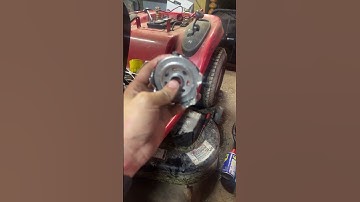 Stuck oil filter no problem this is a good solution #mower #car #howto #maintenance