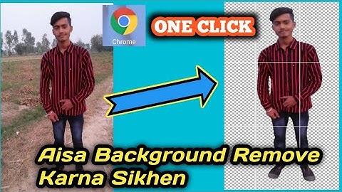 How To Remove Photo Background in One Click - HD Quality | Photo Ka Background Kaise Hataye