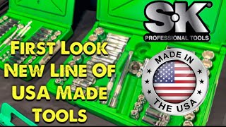 First Look At New SK TOOLS USA MADE Line Of Tools  SK is bringing American Manufacturing Back