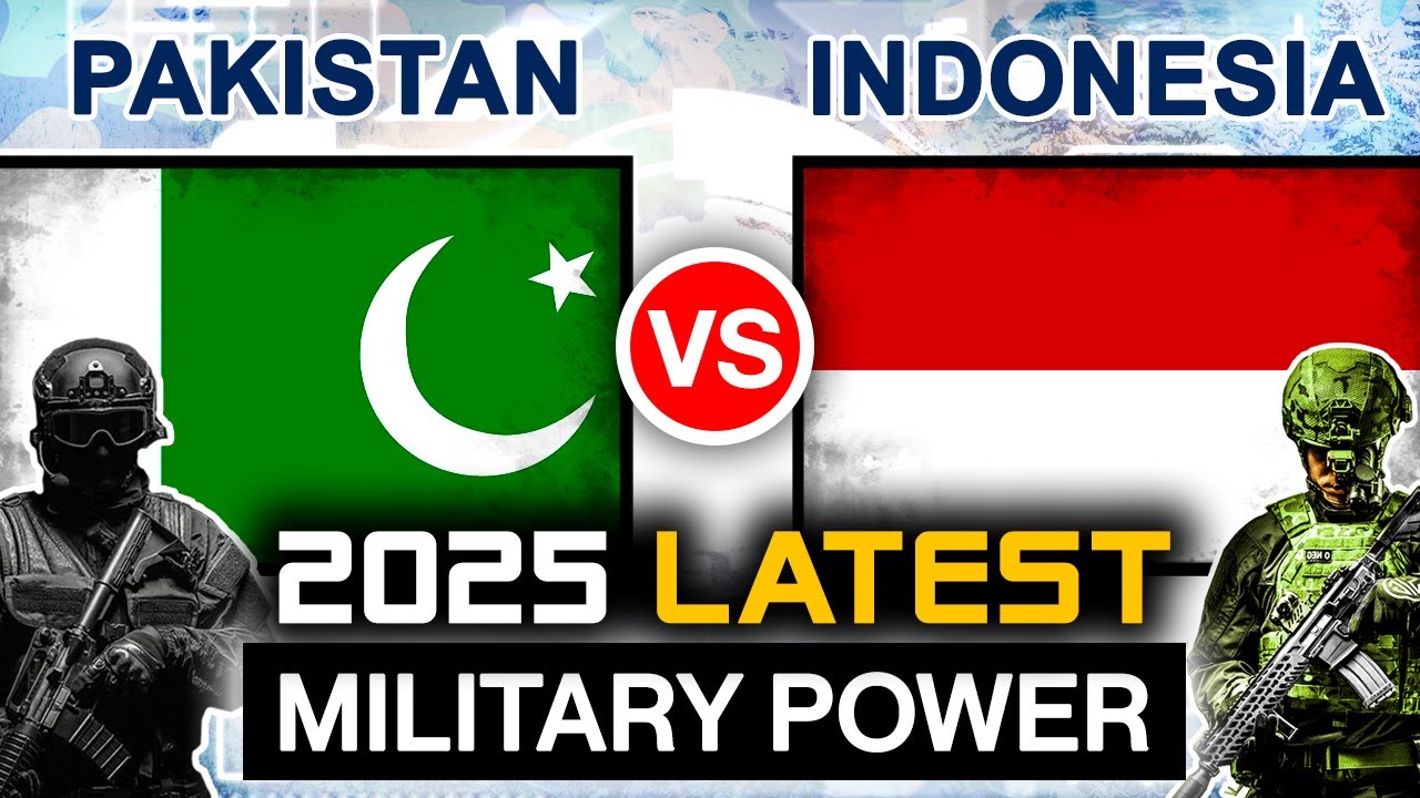 Indonesia vs Pakistan Military Power 2025 | Pakistan vs Indonesia Military Comparison 2025