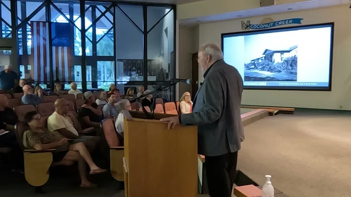 Ambassador Meeting History of Coconut Creek