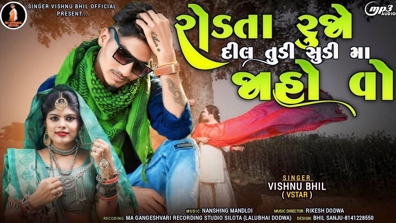 रोड़ता रूजो दिल दिल तुड़ी मां जाहो ‼️ Vishnu Bhil ‼️New Dj Full Dhamaka Timli 2023