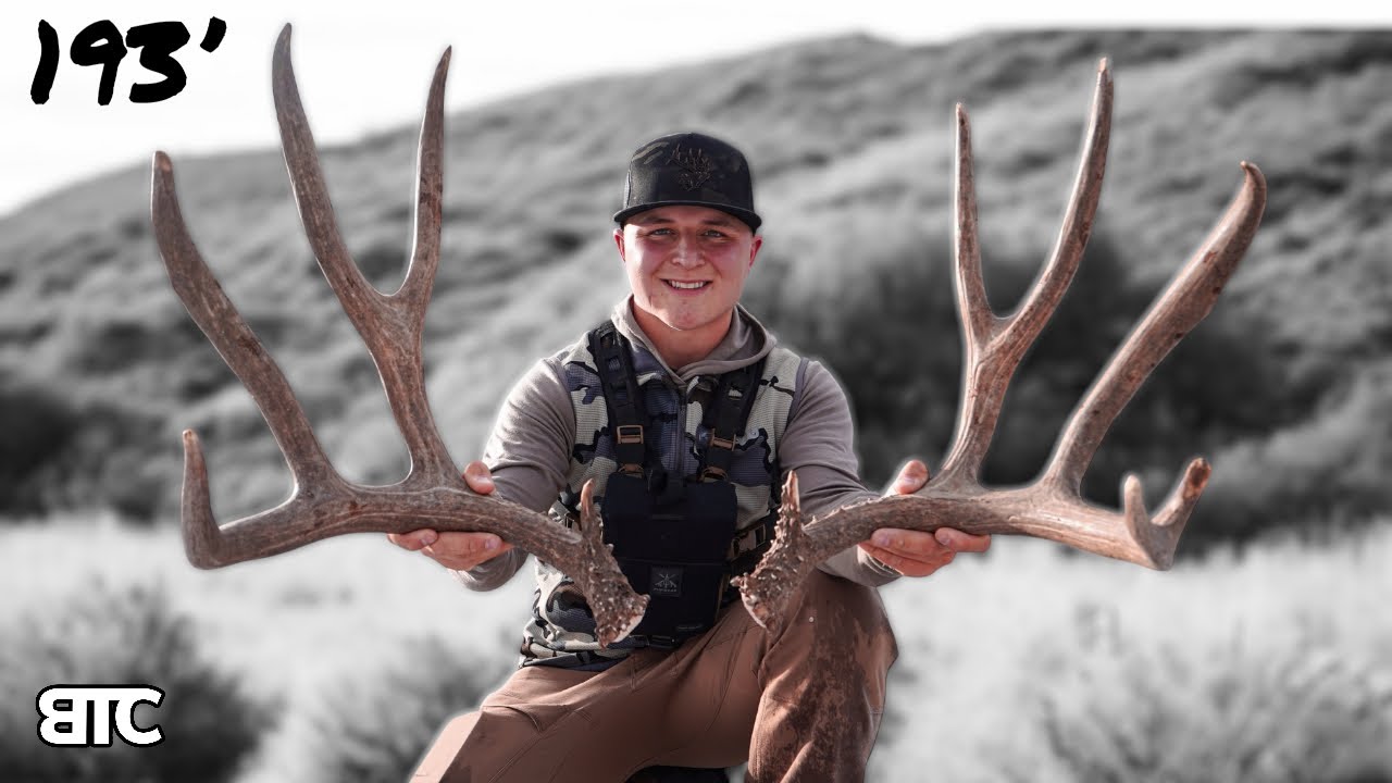 MY BIGGEST BROWN DEER SET | SHEDHUNT  | 4K