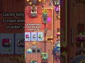can my daily emotes 3 crown? #clashroyale