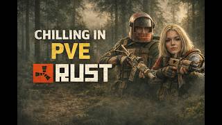 Chilling in PvE Rust 100x With My Duo