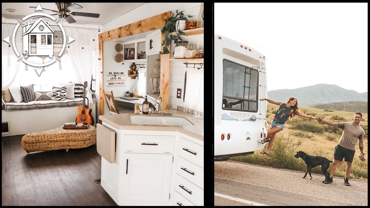 Couple Renovates RV as a Nomadic Tiny Home (& it's Gorg)!