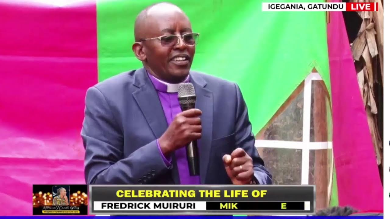 CELEBRATING THE LIFE OF FREDRICK MUIRURI (MIKE RUA'S SON) F MICHAEL RUA ...