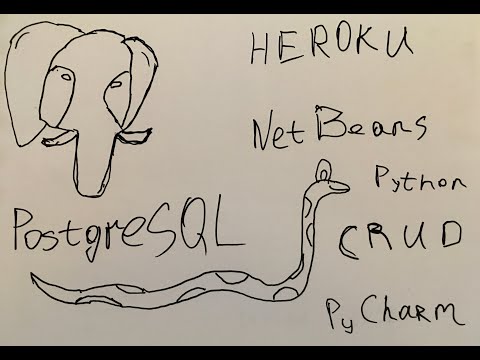 Python CRUD PostgreSQL через Heroku