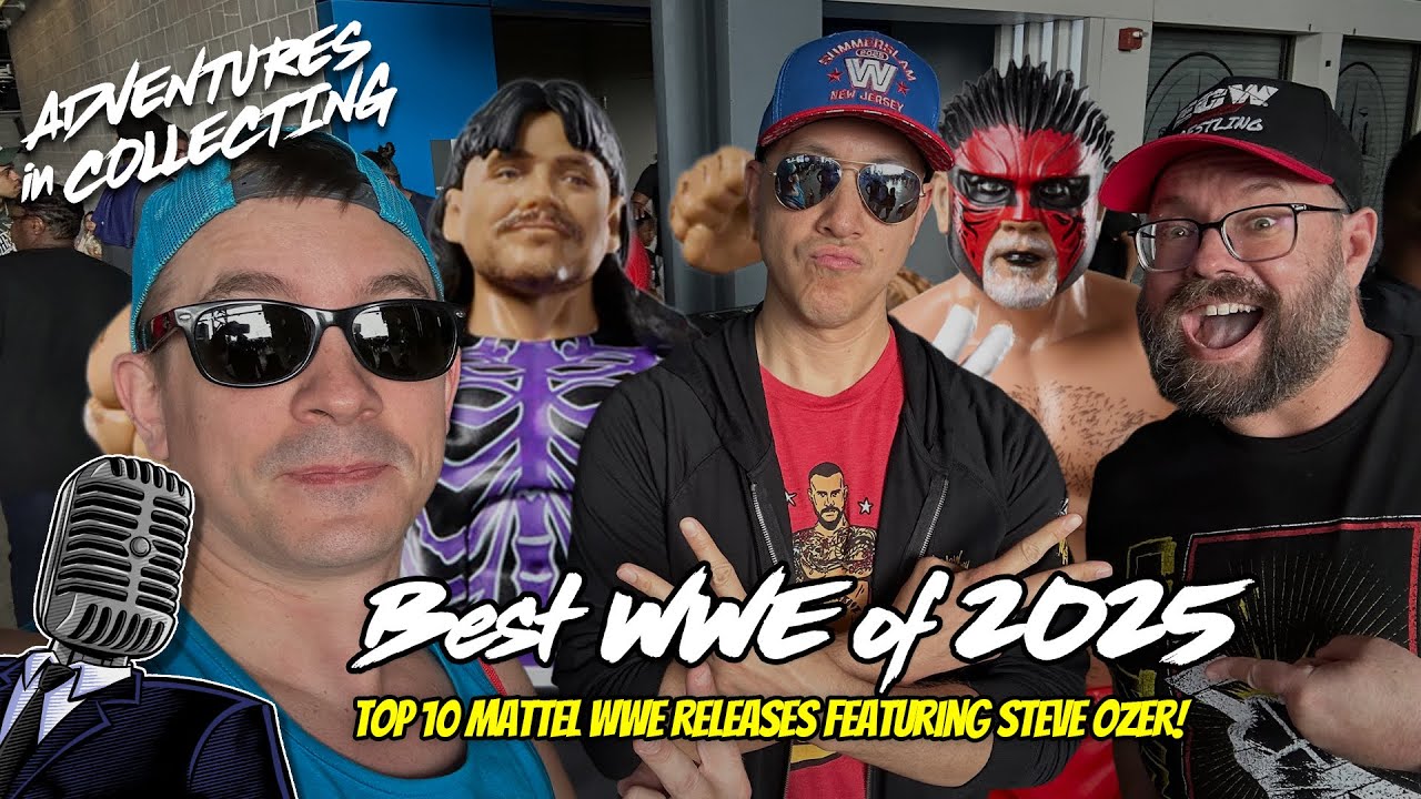 Ep. 192 — The Best Mattel WWE Figures of 2025 Feat. Steve Ozer!